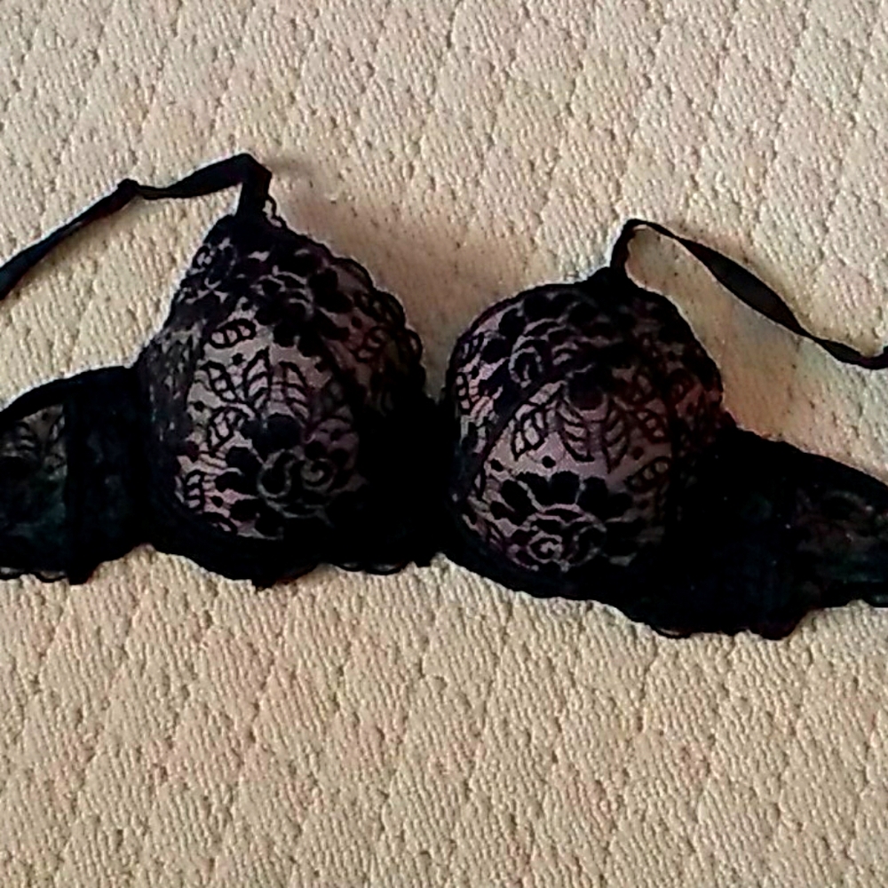 Paramour black lacy bra